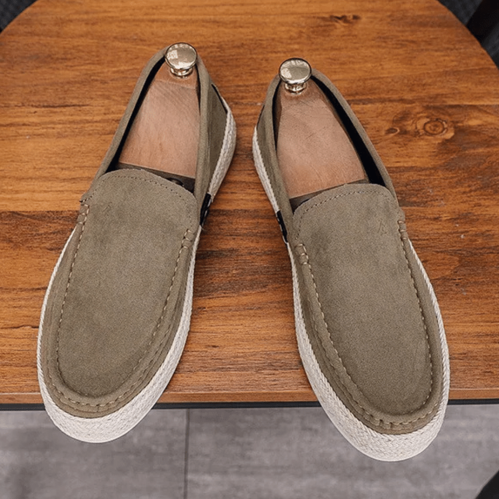 Leather Moccasins for Men Nantes Valmont