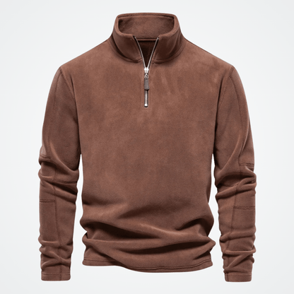 Men's Hoodie with High Collar Tromsø Valmont