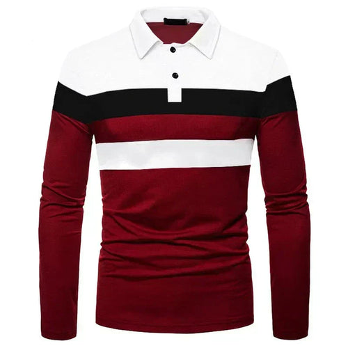 Men's Long Sleeve Polo Shirt Slingint Valmont