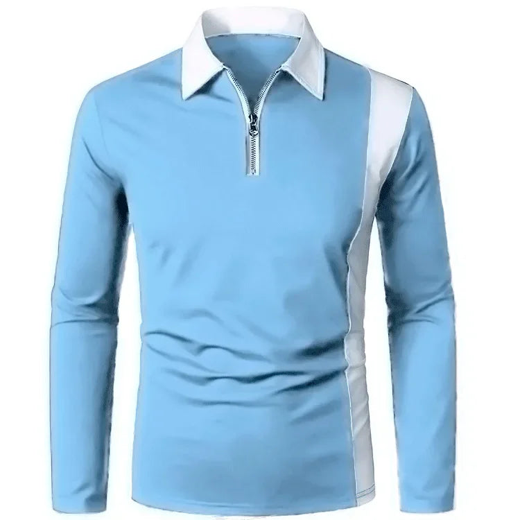 Men's Long Sleeve Polo Shirt Padrony Valmont