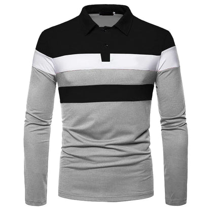 Men's Long Sleeve Polo Shirt Slingint Valmont