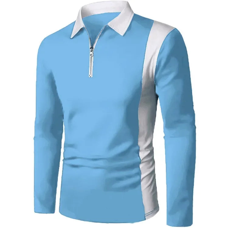 Men's Long Sleeve Polo Shirt Padrony Valmont