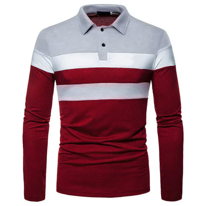 Men's Long Sleeve Polo Shirt Slingint Valmont